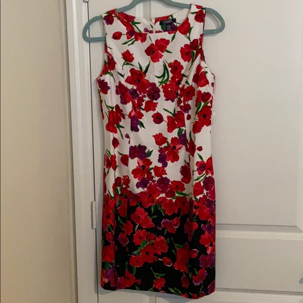 Chaps Floral Dress